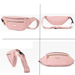 Women Waist Bag Fanny Pack Chest Bag Zipper Style