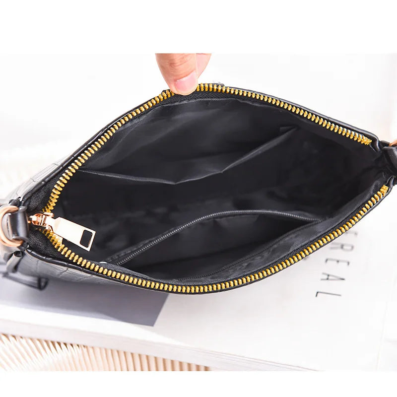 Women Waist Bag Fanny Pack Zipper Chest Bag Ladies Wide Strap Money Pouch