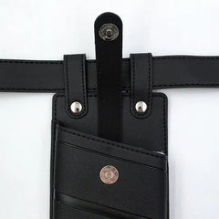 Women Waist Pack Leather Fanny Pack Belt Bag Crossbody Casual Chest Pack