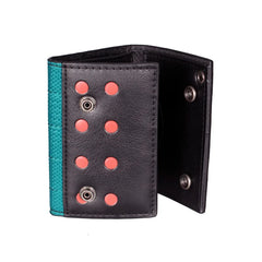 Tri-Fold Chain Women Men Wallet Purse 4044