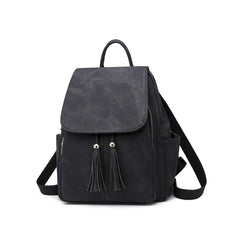 Waterproof Leather Backpacks for Women - 2pc/Set