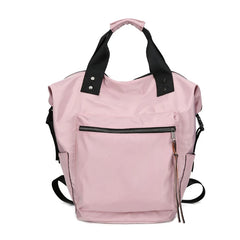 Women Waterproof Nylon Tote Shoulder Handbags Backpack