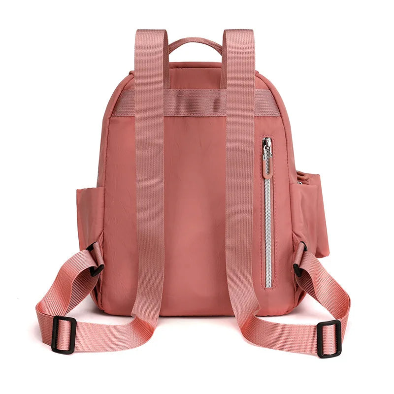 Waterproof Nylon Travel Backpack Anti-Theft School Bag