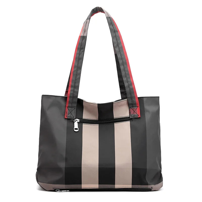 Women Waterproof Tote Causal Shopping Bag Ladies Cloth Shoulder Bag