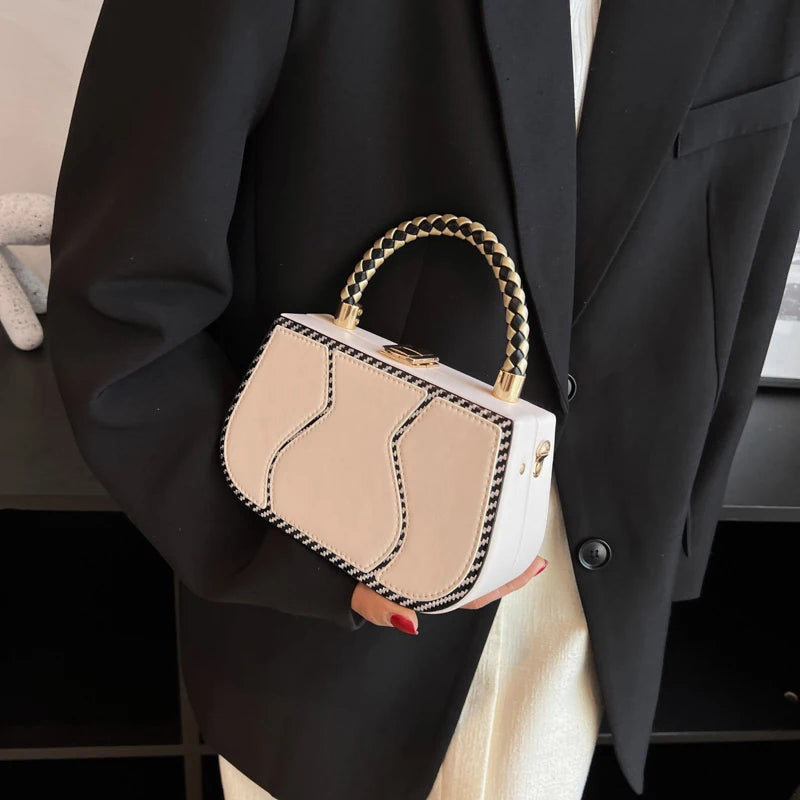 Women Handbag Prom Small Totes PU Leather Chain Shoulder Bags
