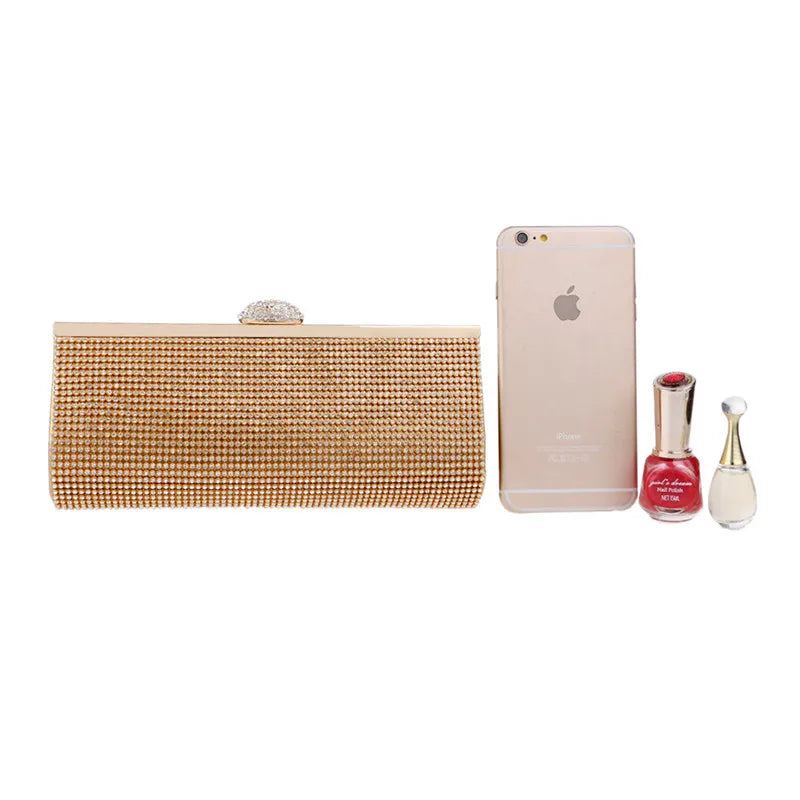 Crystal Sexy Evening Clutch Handbags for Wedding Nightclub Prom