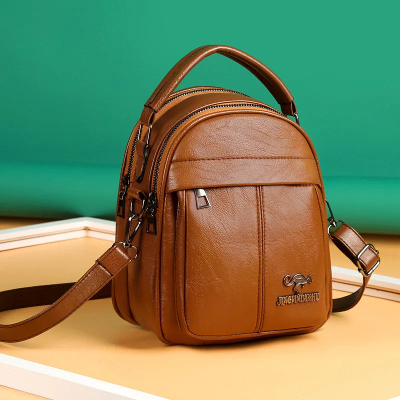 Women Fashion Backpack Large-capacity Mommy Shoulder Travel Bag