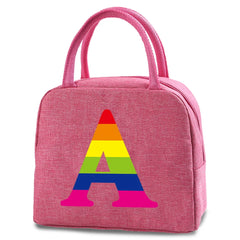 Rainbow Insulated Lunch Bag Organizer for Women