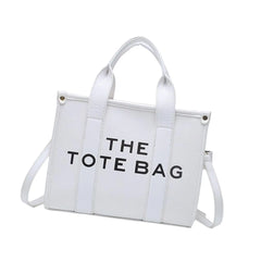 Women Work Tote Handbag PU Leather with Shoulder Strap