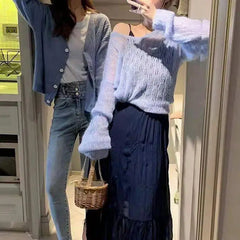 Women Straw Bucket Handbag Lady Summer Beach Mini Bags
