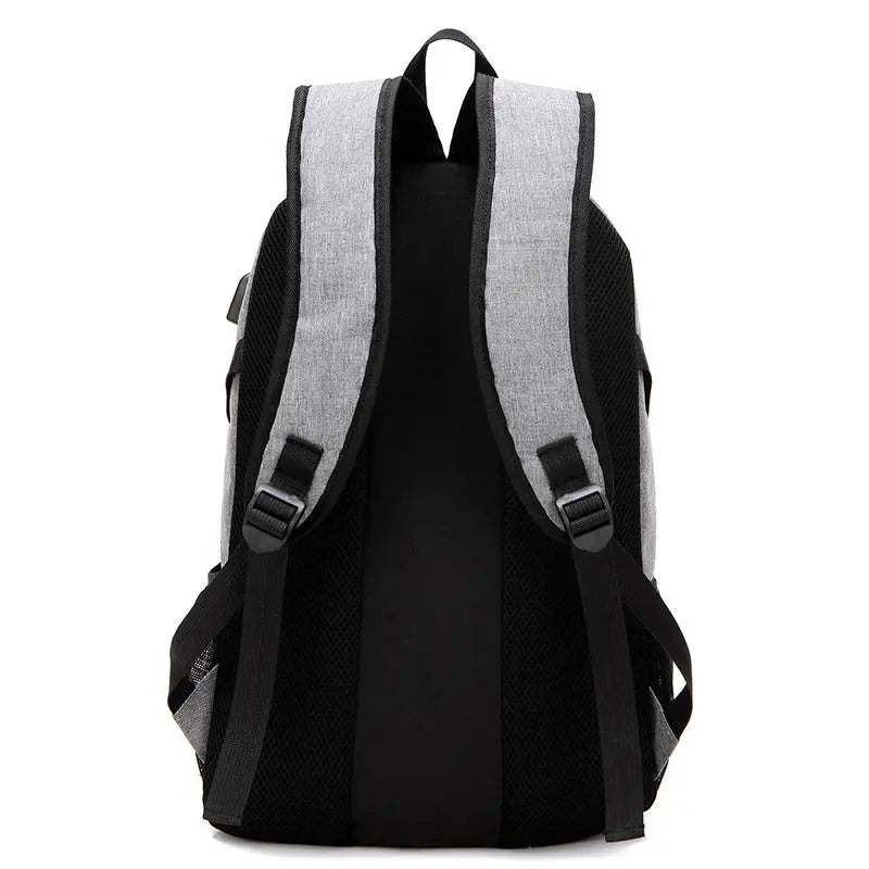 USB Charging Laptop Backpack Business Student Bag