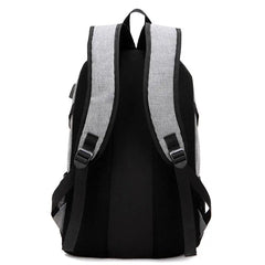 USB Charging Laptop Backpack Business Student Bag