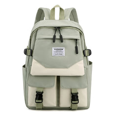 Women Backpack for Teenage Girls Waterproof Nylon Schoolbag