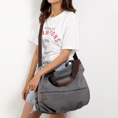 Women Canvas Handbag Casual Tote Shoulder Bags