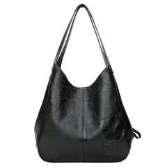 Soft Leather Women's Crossbody Bag, Wild Shoulder Capacity Handbag