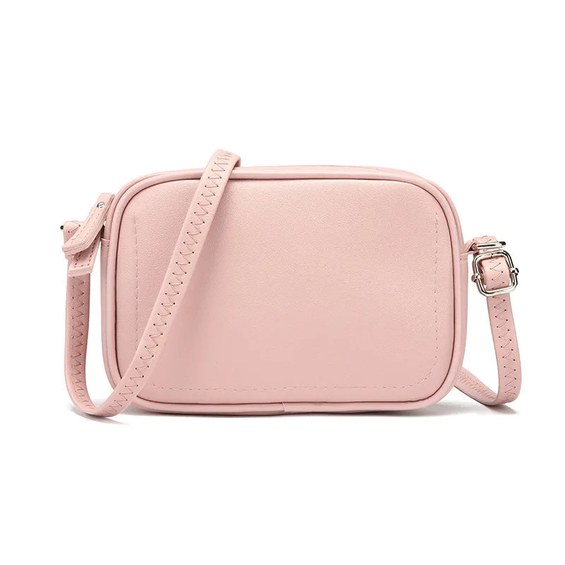Women Mini Shoulder Bag Small Crossbody Bag PU Leather Handbag Phone Bag