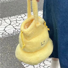 Women Yellow Mini Shoulder Bag Lovely Handbag