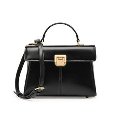 Women's Leather Commuter Bag High Shoulder Crossbody Bag