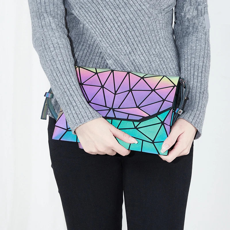Luminous Shoulder Bag Envelope Crossbody Bag Girls Flap Bolsos Mujer