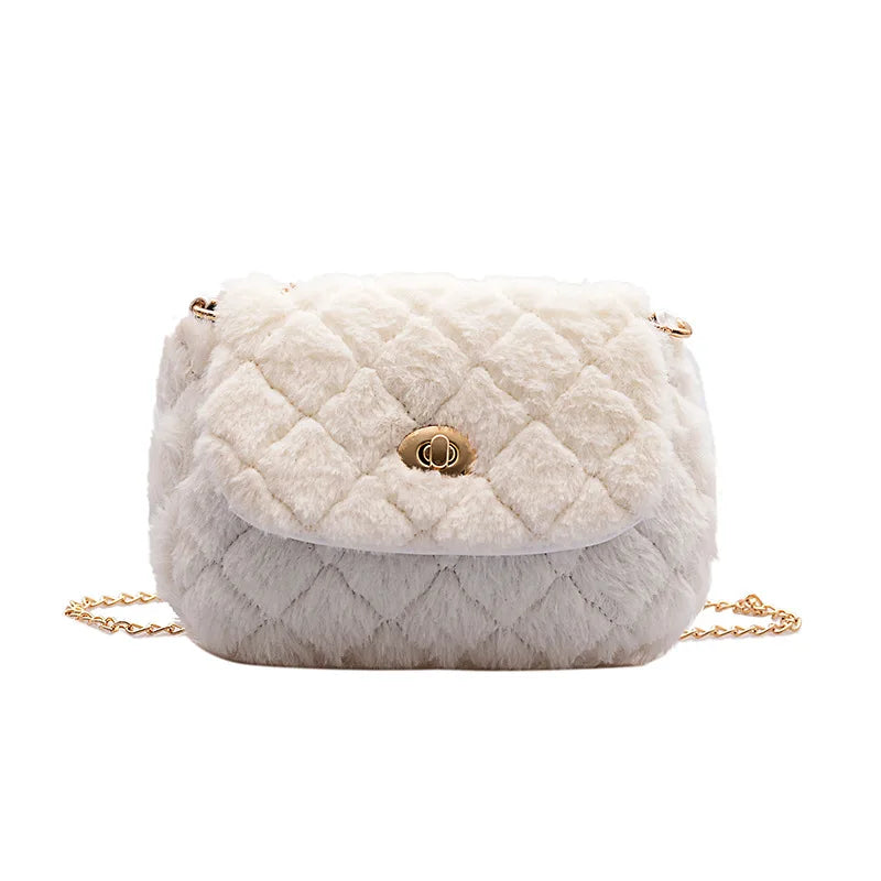 Women Soft Shoulder Bag Lady Side Pure Bag