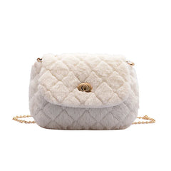 Women Soft Shoulder Bag Lady Side Pure Bag