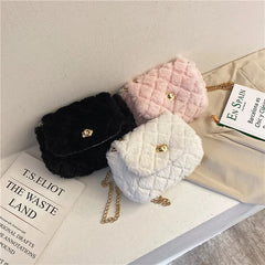 Women Soft Shoulder Bag Lady Side Pure Bag