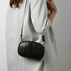 Women's Crocodile Leather Shoulder Bag
