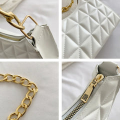 Women's Advanced Diamond Shoulder Bag Chain Handbag Shopping Bag
