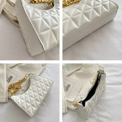 Women's Diamond Shoulder Bag Niche Chain Handbag All-match Shopping Bag