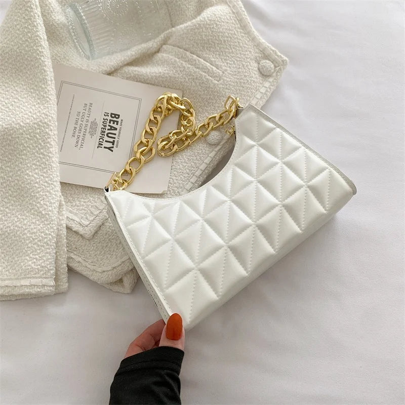 Diamond Chain Shoulder Bag Handbag