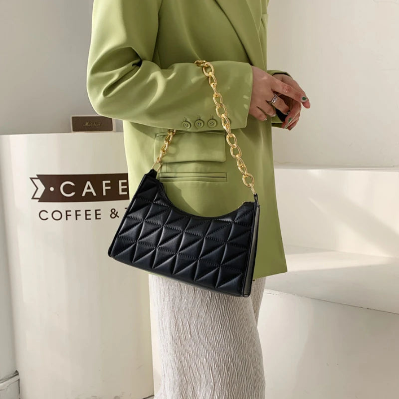 Diamond Shoulder Bag Chain Handbag