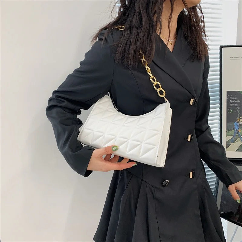 Diamond Chain Shoulder Bag Handbag