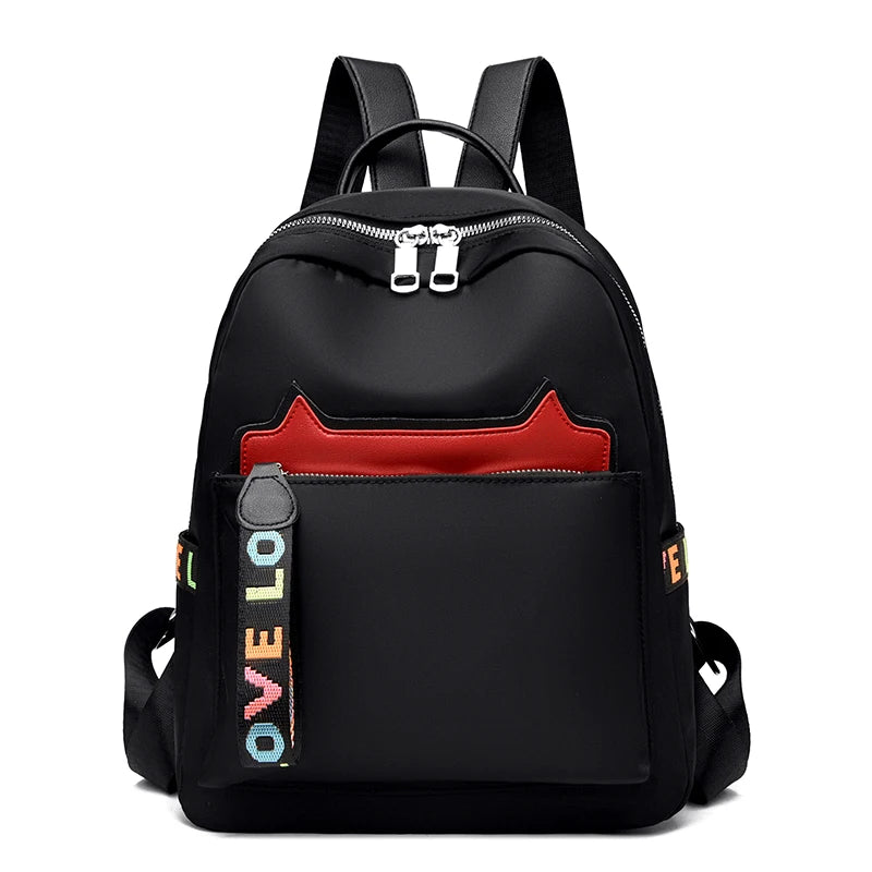 Women's Anti Theft School Backpack Large Capacity Bookbag