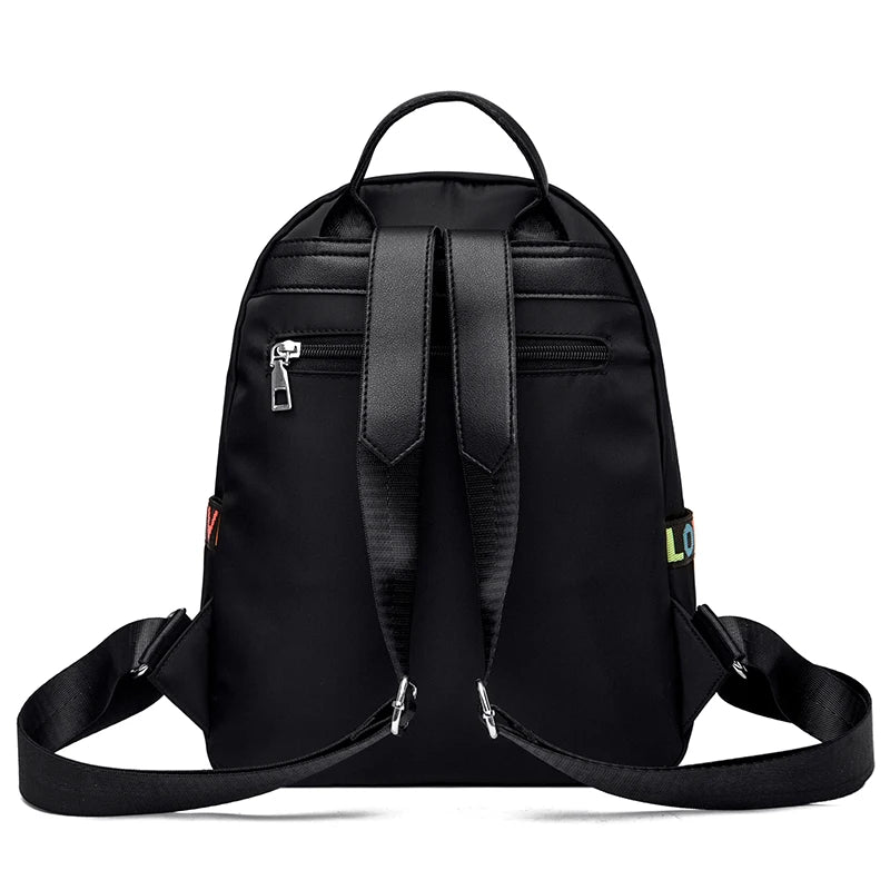 Women's Anti Theft School Backpack Large Capacity Bookbag