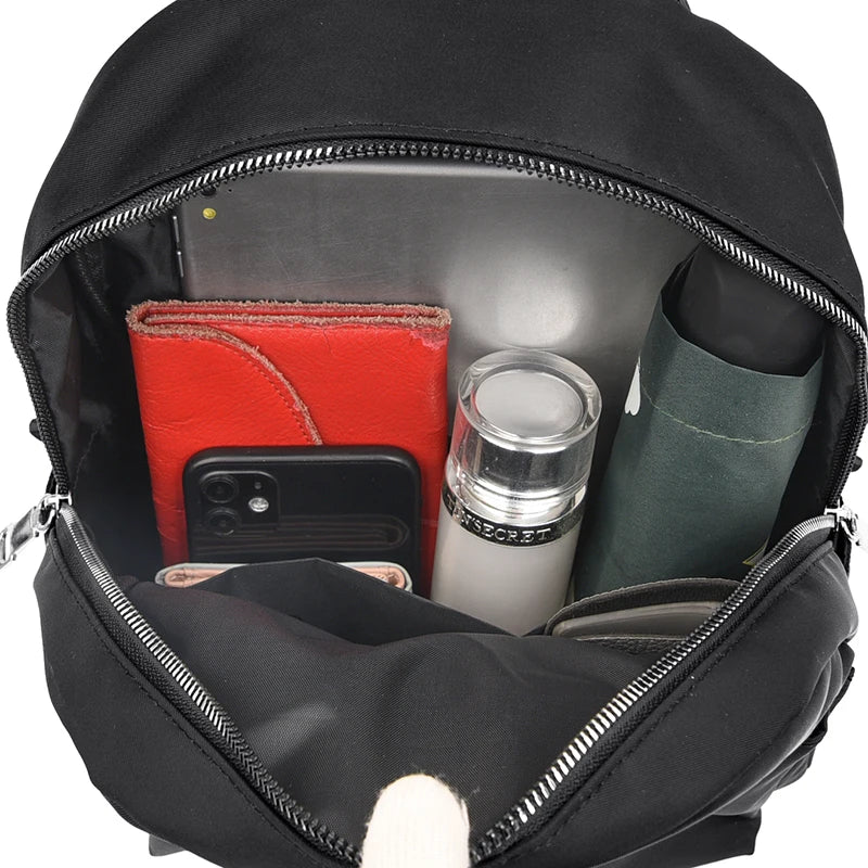 Women's Anti Theft School Backpack Large Capacity Bookbag