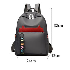 Women's Anti Theft School Backpack Large Capacity Bookbag