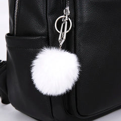 Women's PU Leather Backpack for Travel School Mochila