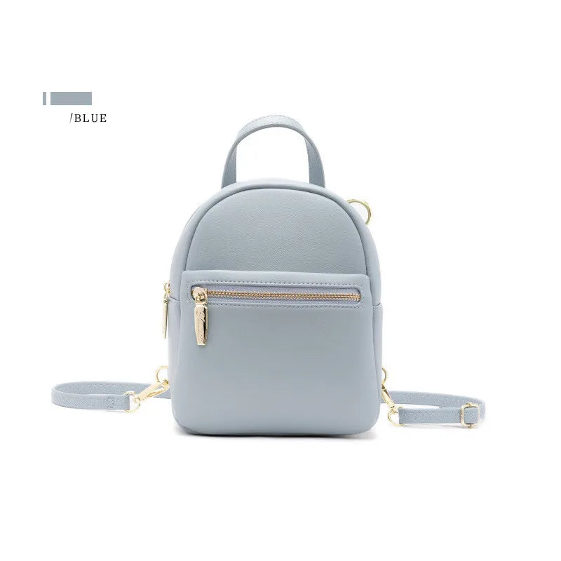Women's Soft Leather Backpack Vintage Shoulder Bags