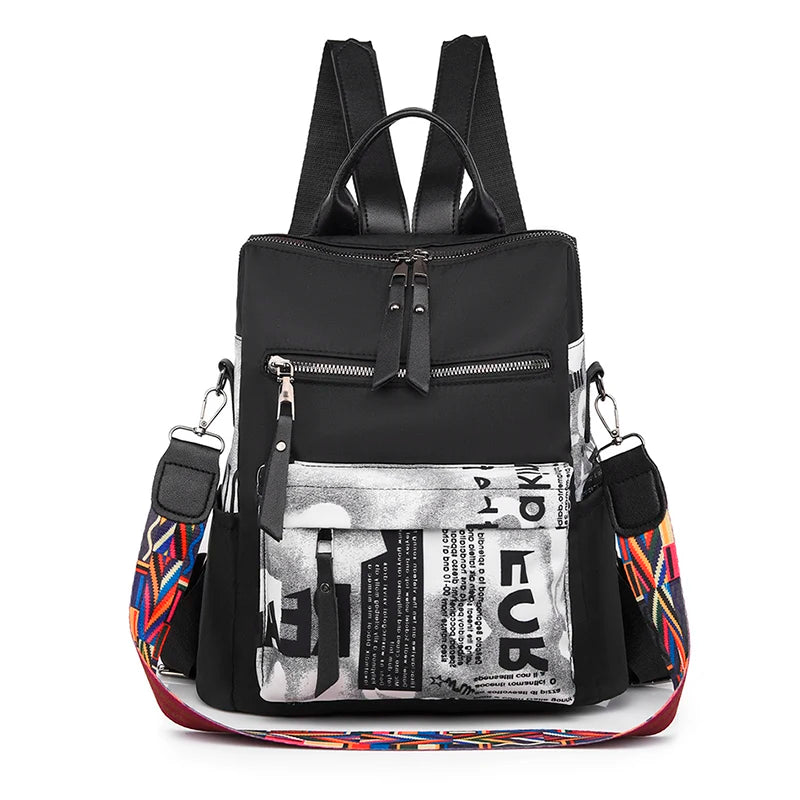 Women's Waterproof Backpack Casual School Bag For Girls