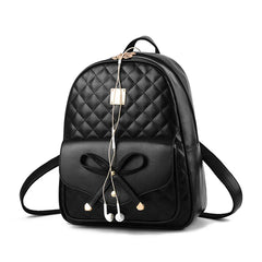 Women's PU Leather Backpack Shoulder Bag Small Girls' Mother Daughter Bags