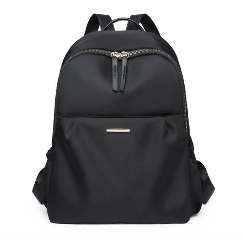 Women's Waterproof Oxford Cloth Backpack Vertical Square