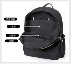 Women's Waterproof Oxford Cloth Backpack Vertical Square