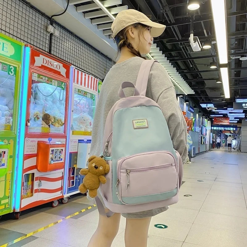 Women's Backpack School Bags For Teen Girls Large Capacity Laptop Bags