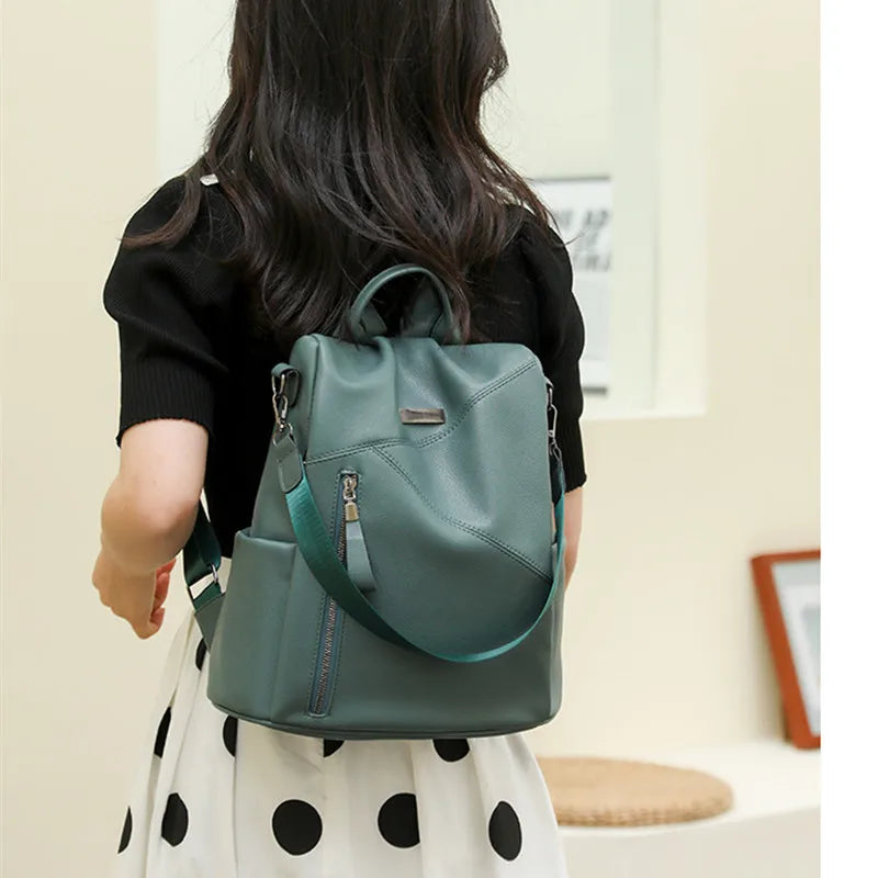 Stylish Women's Backpack School Travel Bag