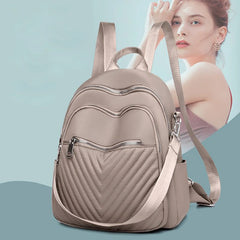 Embroidered Water Proof Cloth Fabric Large Cat Backpack for Teens