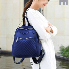 Embroidered Water Proof Cloth Fabric Large Cat Backpack for Teens