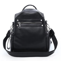 Women's PU Leather Shoulder Bag Backpack