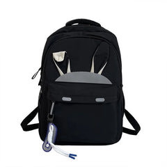Women's Backpack Student Schoolbag Rabbit Ear Bag Options Girls' Nylo...
