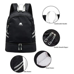 Women's Waterproof Backpack Organizer Travel Shoulder Bag
