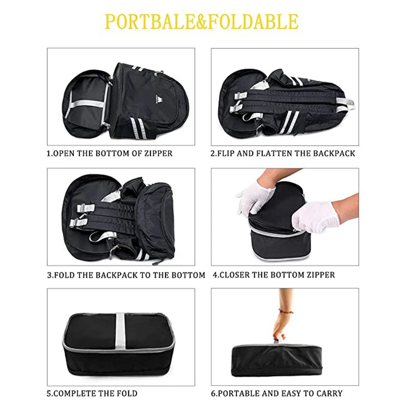 Women's Waterproof Backpack Organizer Travel Shoulder Bag